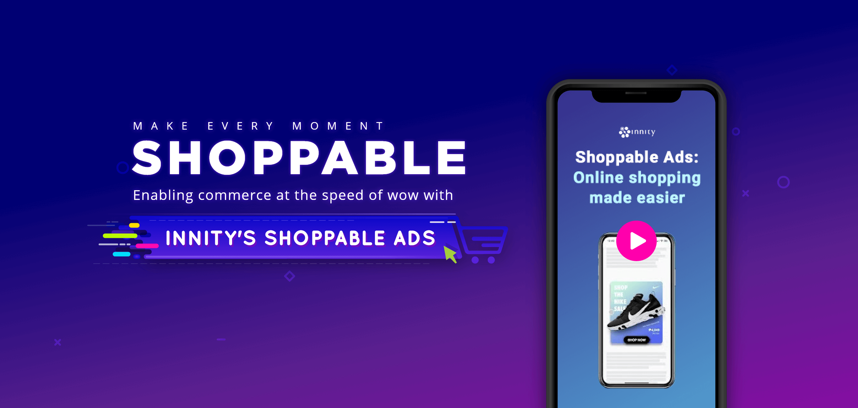 online shopping made easier with shoppable ads