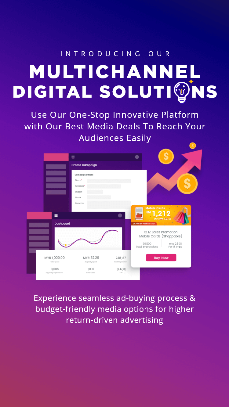 use our one-stop innovative platform to reach your audiences easily
